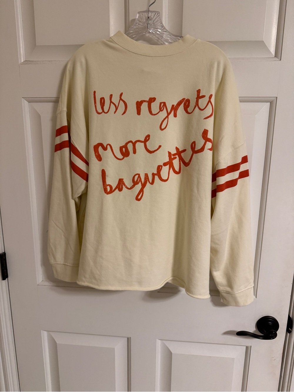 Daily Practice Less Regrets Sweatshirt size Large - Picture 3 of 5